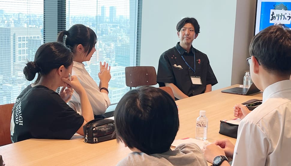 第一部（AIお仕事体験・お仕事インタビュー）の様子